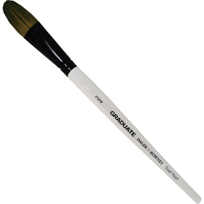 Daler-Rowney Graduate Watercolour Brush Pony & Synthetic Овална четка 3/4 (212154075)