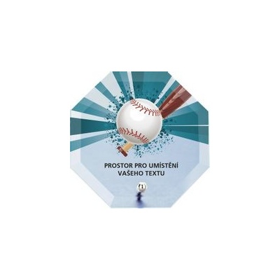 Poháry Bauer Skleněná trofej s potiskem CRP2M5 Baseball