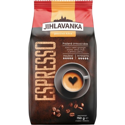 JIHLAVANKA Espresso káva 0,75 kg
