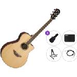Yamaha APX600 Premium SET Natural Електро-акустична китара Джъмбо