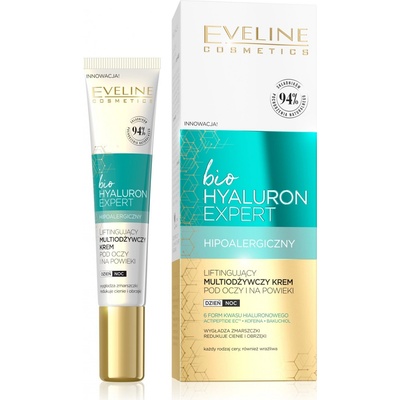 Eveline Cosmetics Bio Hyaluron Mutli výživný oční krém s liftingem 20 ml
