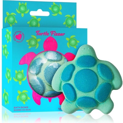 I Heart Revolution Bath Fizzer Turtle koupelová bomba s vůní Citrus & Green apple 110 g