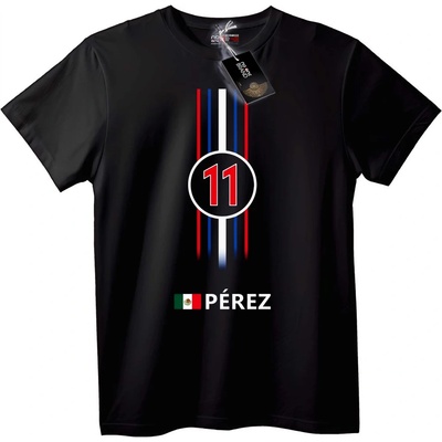 NOONEBRAND Тениска PÉREZ 11 Мексико - 7XL, White