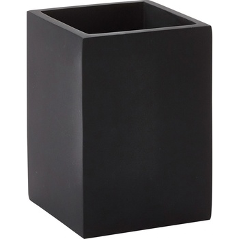 Aquanova Чаша за четки за зъби Moon черна (MOOTUM-09)