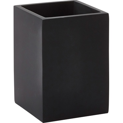 Aquanova Чаша за четки за зъби Moon черна (MOOTUM-09)