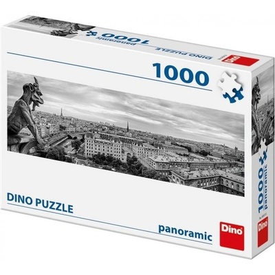Dino Panoramatické Chrlič v Paříži Francie 1000 dielov