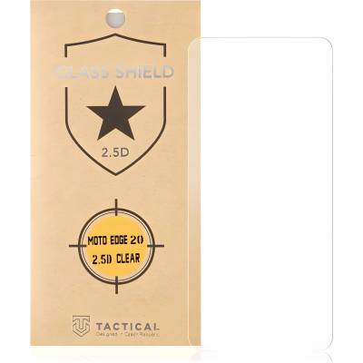 Tactical Glass Shield 2.5D стъклен протектор за Motorola Moto Edge 20 - Прозрачен KP25834