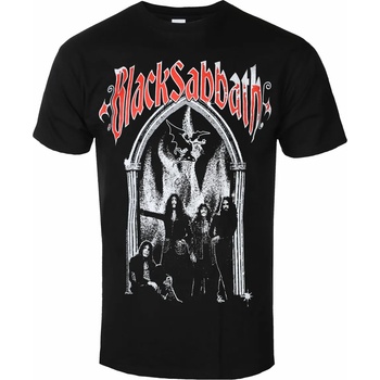 NNM Мъжка тениска Black Sabbath - Flaming Arches - Black - 13820900