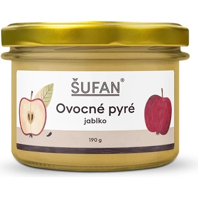 Šufan Pyré jablko 190 g – Zboží Dáma