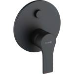Kludi Zenta SL - Вградена батерия за 2 уреда, матово черна 487593965 (487593965)