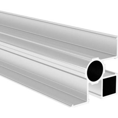 Hahn Steel Hliníkový plotový sloupek 60x60 rohový - 6000mm, natural