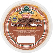 A.W. Olomoucké tvarůžky kousky s kmínem 125g