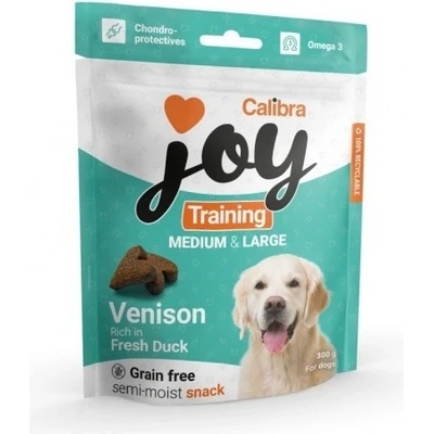 CALIBRA Joy Dog Training Medium & Large Venison & Duck tréninkový 300 g
