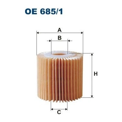 Olejový filter FILTRON OE 685/1