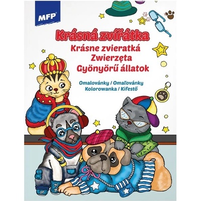 MFP 5301122 Omalovánky A4 Krásná zvířátka 2 210x276mm