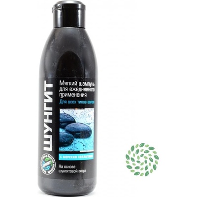 Frattinv jemný šungitový šampon na všechny typy vlasů s mořským kolagenem 300 ml