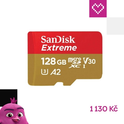 SanDisk SDXC UHS-I U3 128 GB SDSQXAA-128G-GN6AA – Zboží Živě