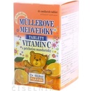Bonbóny MÜLLEROVE medvedíky - vitamín C tbl s príchuťou mandarínky 45 kapsúl