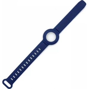 JC Силиконова каишка за Apple AirTag - JC AirTag Silicone Band (тъмносин)