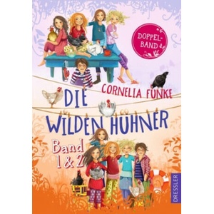 Die Wilden Hühner. Doppelband, Band 1 und 2 | Cornelia Funke, Florentine Prechtel (2023)