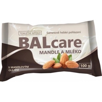 BALcare Mandle a Mléko tuhé mýdlo 100 g