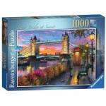 Ravensburger 1000 Tower Bridge puzzle at sunset