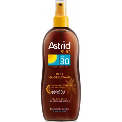 Astrid Sun olej na opalování spray SPF30 200 ml