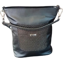 Facebag kožená kabelka střední 7091/48 černá