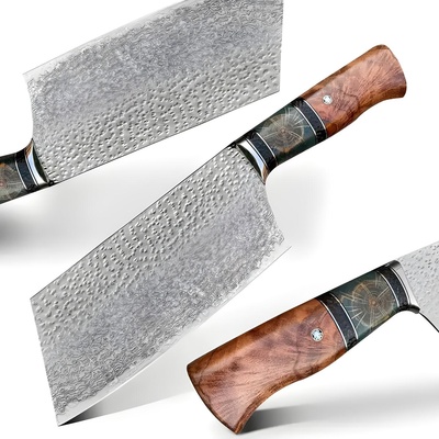 HARAHU Дамаски кухненска сатър harahu ko-29017 - Кафяв kp29017 (ko-29017)