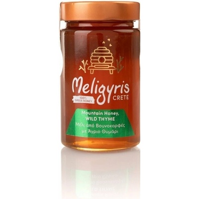 MELIGYRIS Grécky horský med Divoký tymián kvetový 450g