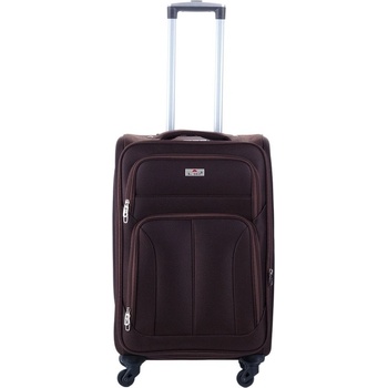 Lorenbag Laurent L S6127 kufr na kolečkách hnědá tmavá 80l