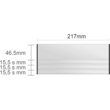 Triline Ac221/BL Alliance Classic nástenná tabuľa 217 x 93 mm