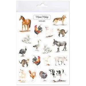 Mama Maluje Stickers Country animals