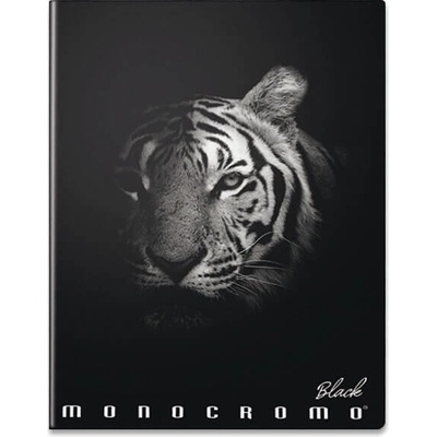 Pigna Školní sešit linkovaný 544 Monocromo Black A5