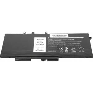Dell Dell, 4 клетки, 7.6V, 62Wh, Заместител (GJKNX)