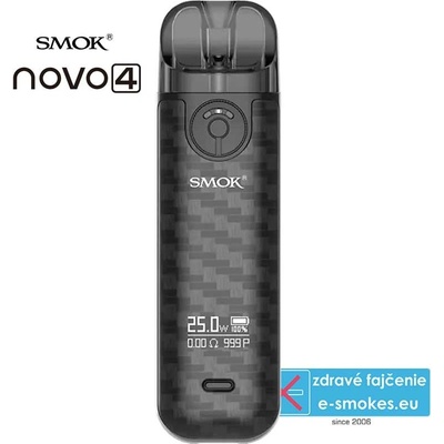 Smoktech NOVO 4 800 mAh Black Carbon Fiber 1 ks