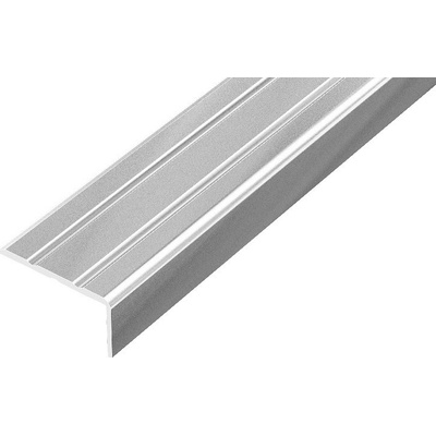 Acara schodová lišta striebro AP5 10mm 2,7 m