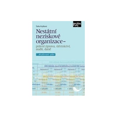 Nestátní neziskové organizace - právní úprava, účetnictví, audit, daně - Kryšková Šárka