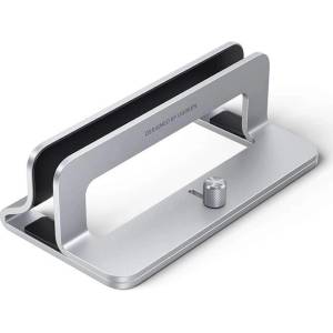 UGREEN Vertical Aluminium Laptop Stand - вертикална алуминиева поставка за MacBook и лаптопи (тъмносив)
