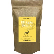 Gourmet Káva Etiopie Sidamo, zrnková, středně pražená 250 g