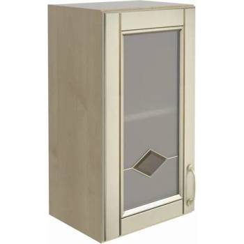 Image 1 of ЕВРОМАР Горен шкаф vanilla b40 с витрина (005.002.1552)