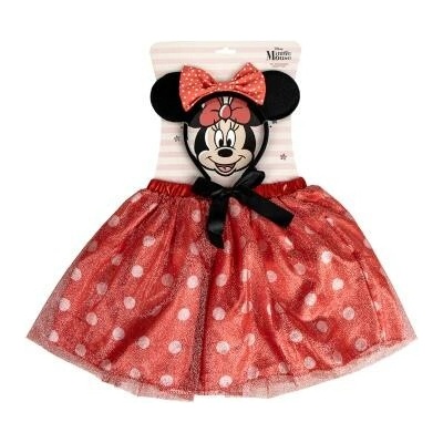 Krásná sada sukýnky s čelenkou Minnie Fantasy
