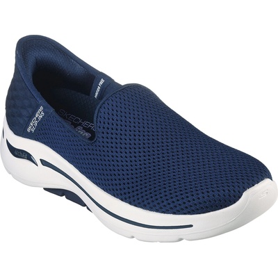 Skechers Маратонки Skechers Women's Slip On Trainers - Navy/White