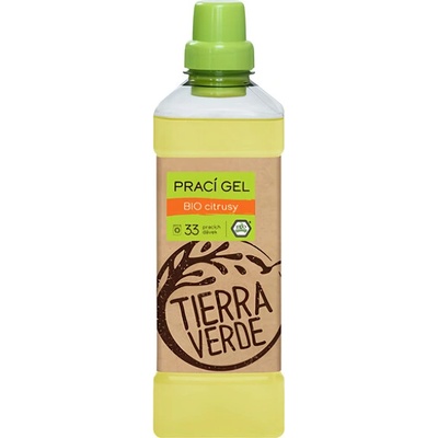 Tierra Verde Prací gél, citrus 1 l