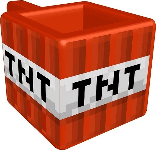 Minecraft Keramikbecher 3D – 440 Ml, Offiziell Lizenziert, In Geschenkbox