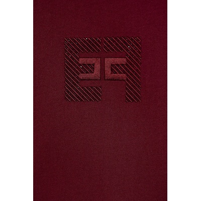 Elisabetta Franchi Детски памучен суичър Elisabetta Franchi (EFFE158.0.FF002)