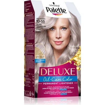 Schwarzkopf Palette Deluxe permanentná farba na vlasy odtieň 10-91 Dusty Cool Blonde