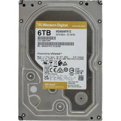 WD GOLD 6TB, WD6004FRYZ