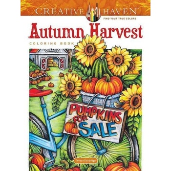 Creative Haven Autumn Harvest Coloring Book