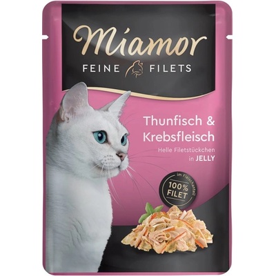 Miamor Cat filety tuňák a krab 100 g